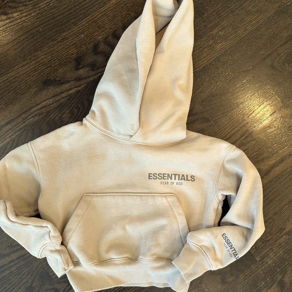 Essentials Fear of God sweatshirt for kids- unisex-size XXS-2/3- perfect cond.